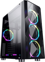 Мощный игровой компьютер Кибернет / системный блок - Intel Core i5 - 12400 2.5 Ггц (Turbo: 4.4 Ггц) / Чипсет H610M DDR4 / GeForce RTX 3060 12Gb / DDR4 8GB  / HDD 1000GB  / SSD 120Gb / Без DVD / 600w / Formula F-3401 V1 / OS Windows